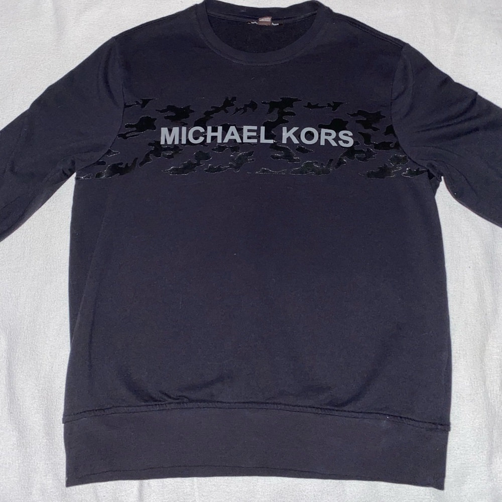 Mens Michael Kors Sweatshirt Black